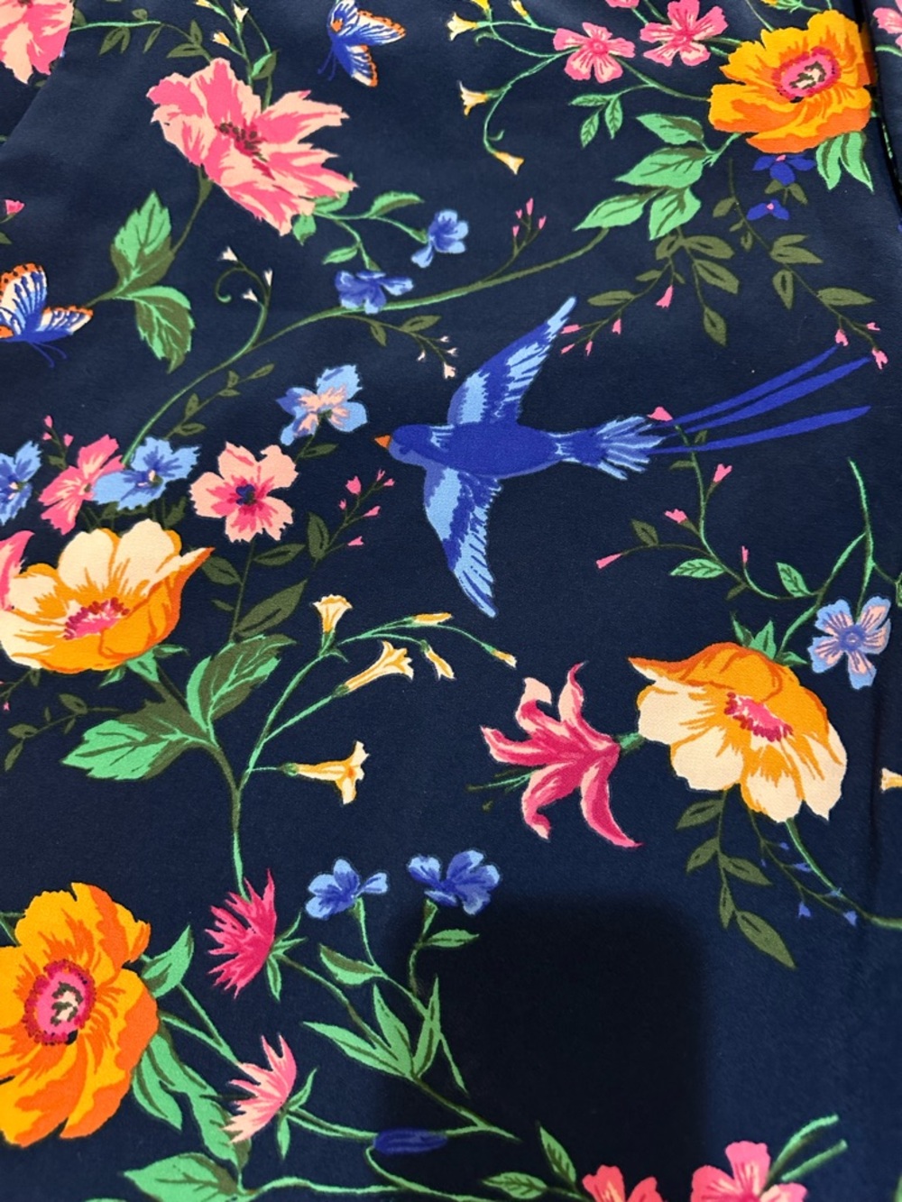 Old Navy Harper mid rise floral crop pants size 26 - Picture 3 of 11